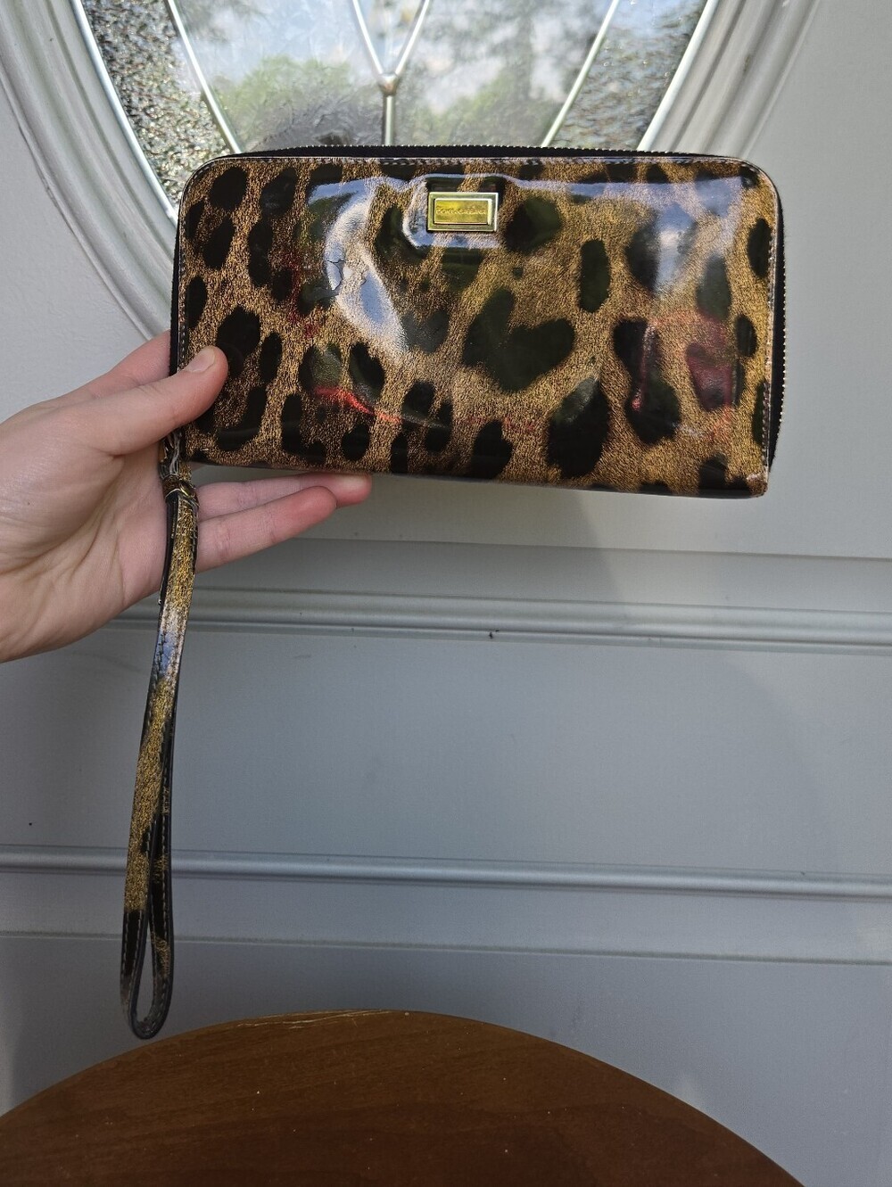 Dolce & Gabbana Leopard Print Wallet